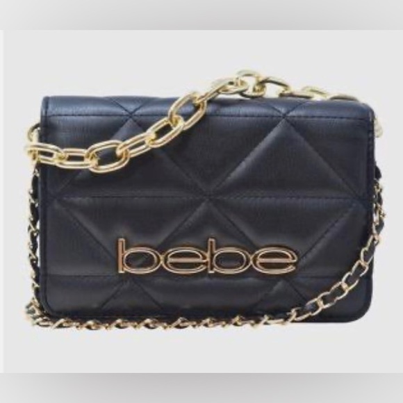 bebe Handbags - 🖤NWT🖤bebe Los Angeles Black Crossbody Bag. $89RP